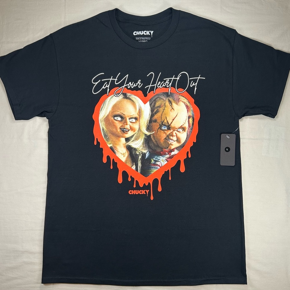 Chucky “Eat Your Heart Out” Valentine Graphic Tee